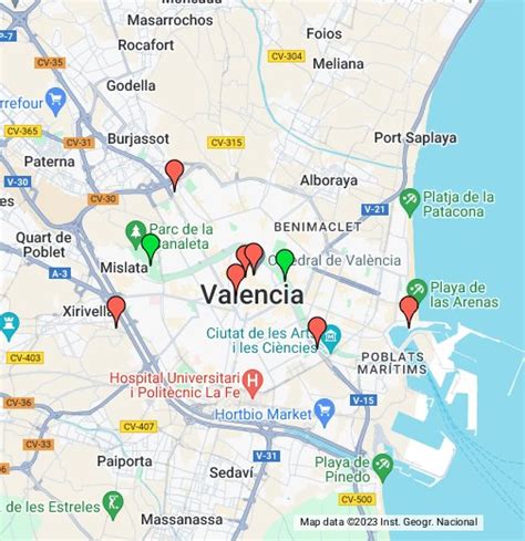 Gay Valencia Mobile Map 2024